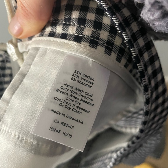 Talbots Chatham Ankle Pants- tailored check - Picture 5 of 5